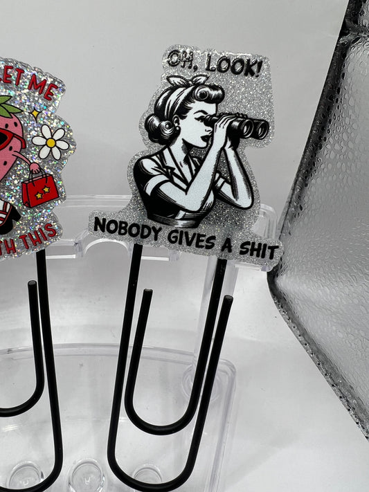 Oh look, no one gives a shit paper clip