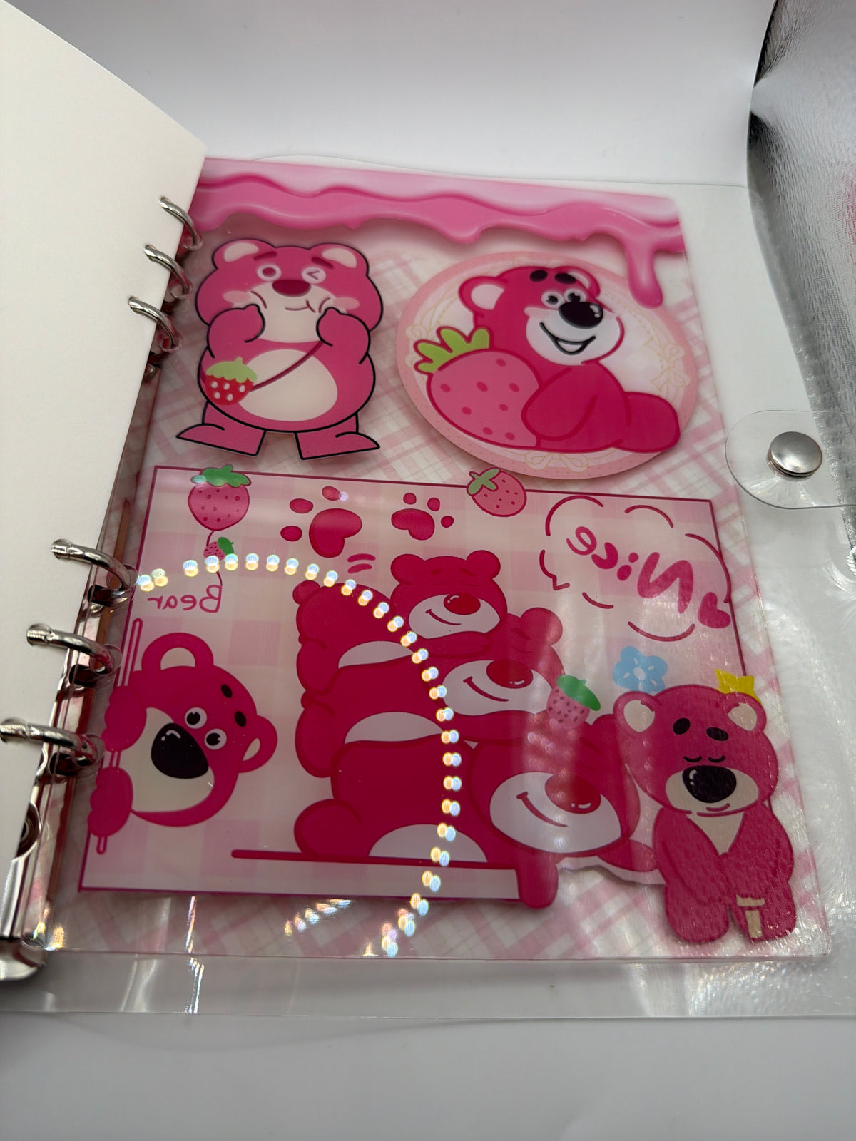 Lotso Acrylic Shaker Notebook A5