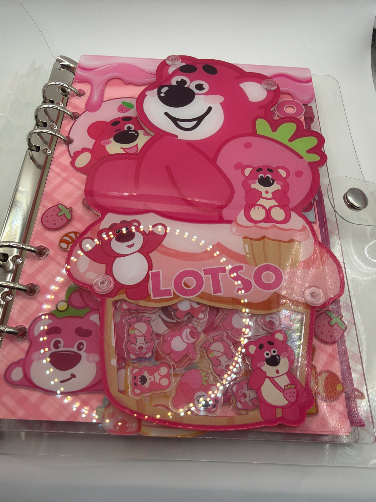 Lotso Acrylic Shaker Notebook A5