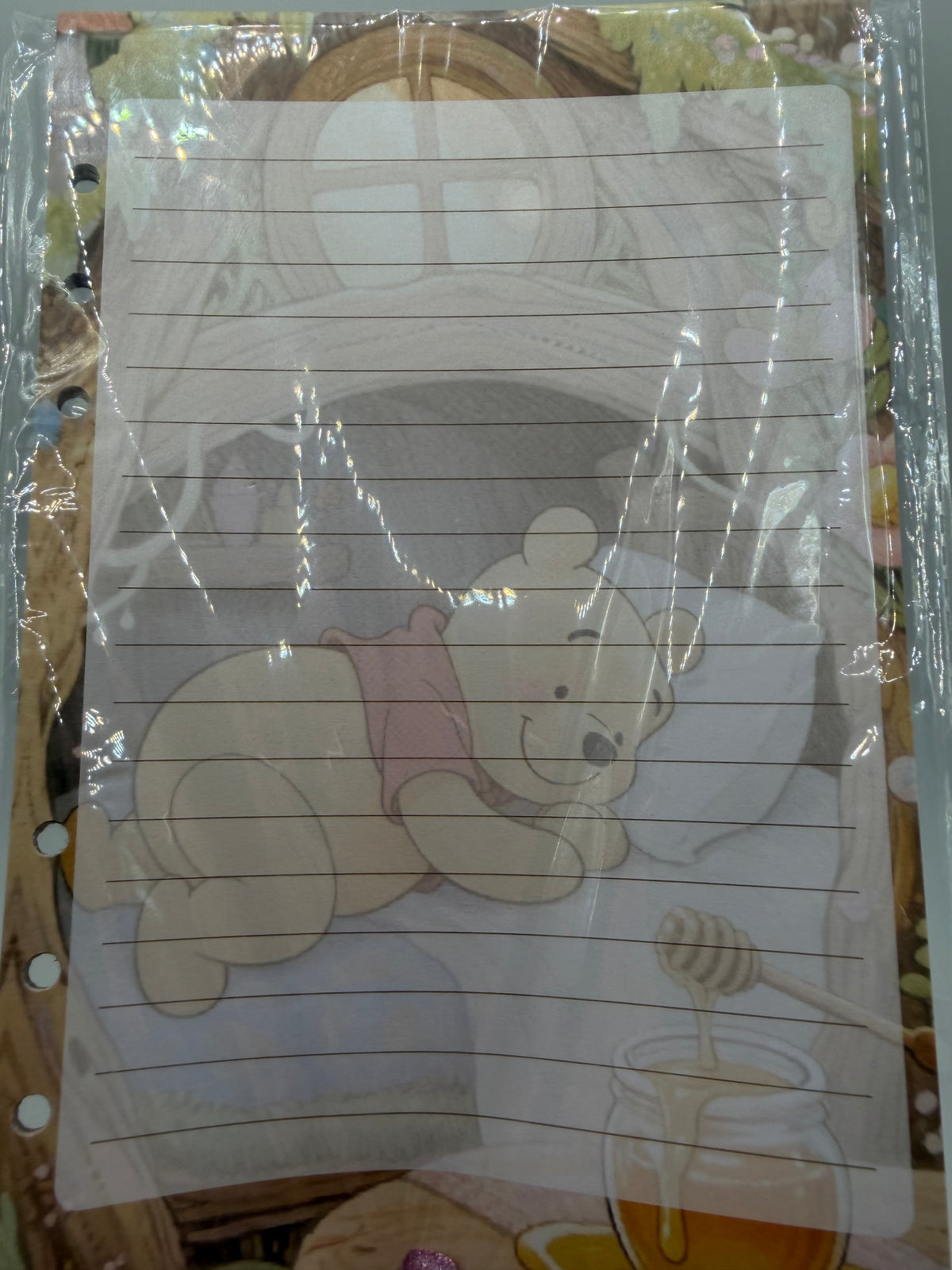 Winnie The Pooh  A5 Binder