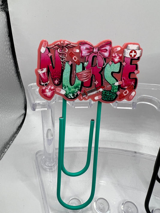 Nurse Paper Clip