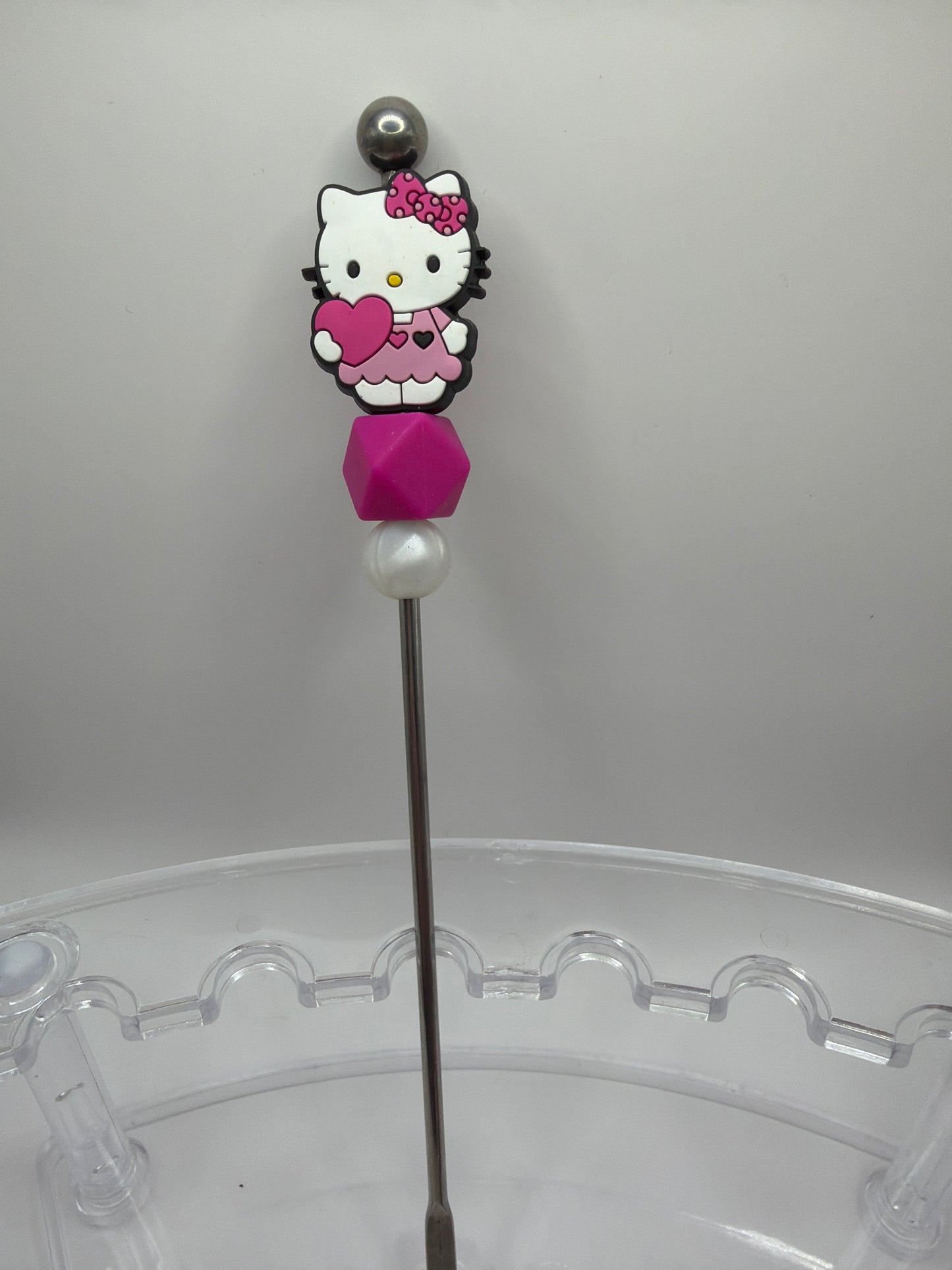 Hello Kitty Beaded Stir Stick