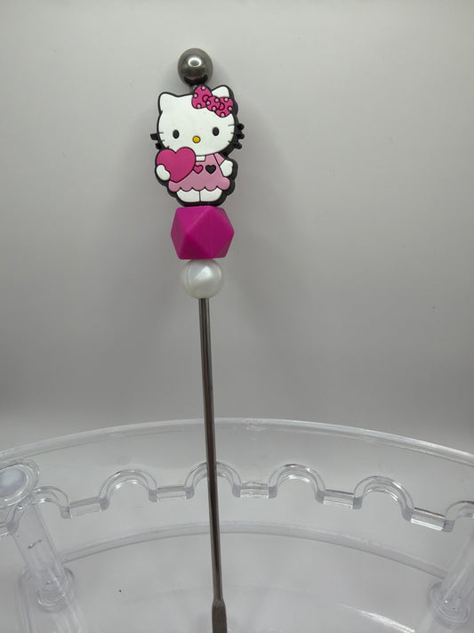 Hello Kitty Beaded Stir Stick