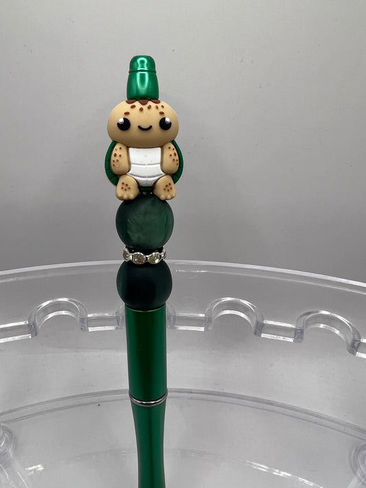 Brown turtle pen