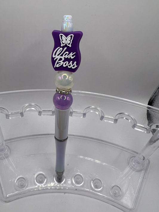 Wax Boss beaded pen