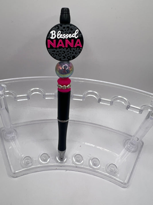 Blessed Nana beaded pen