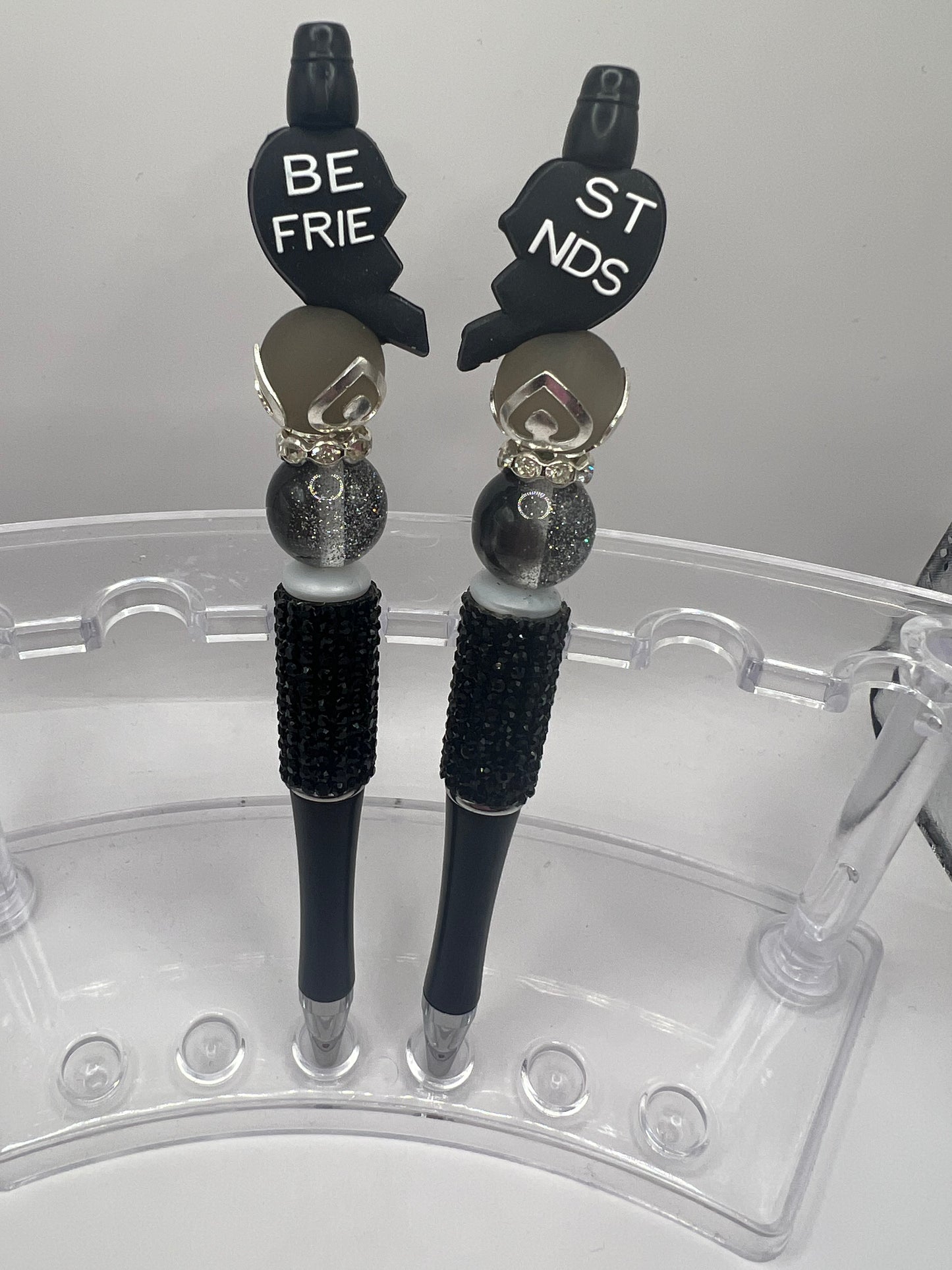 Best friends beaded pen
