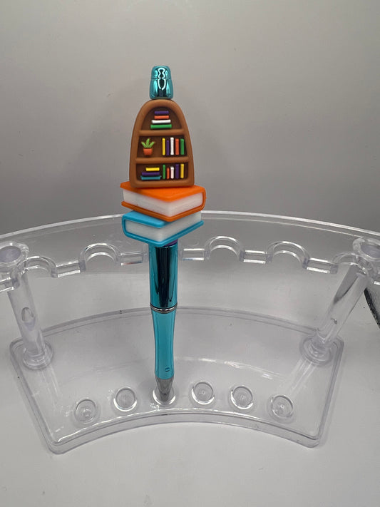 Book Shelf beaded pen