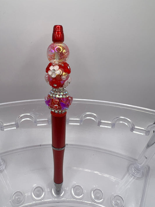Red Beaded Pen