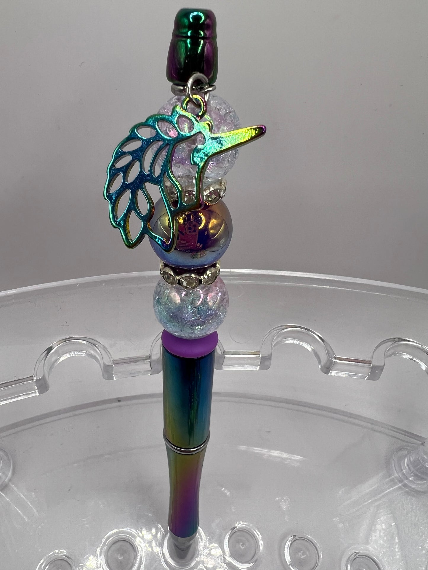 Unicorn Charm Beaded Pen