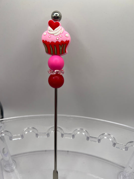 Cupcake Beaded Stir Stick