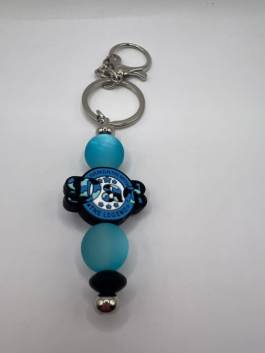 Dad, the man, the myth, the legend keychain