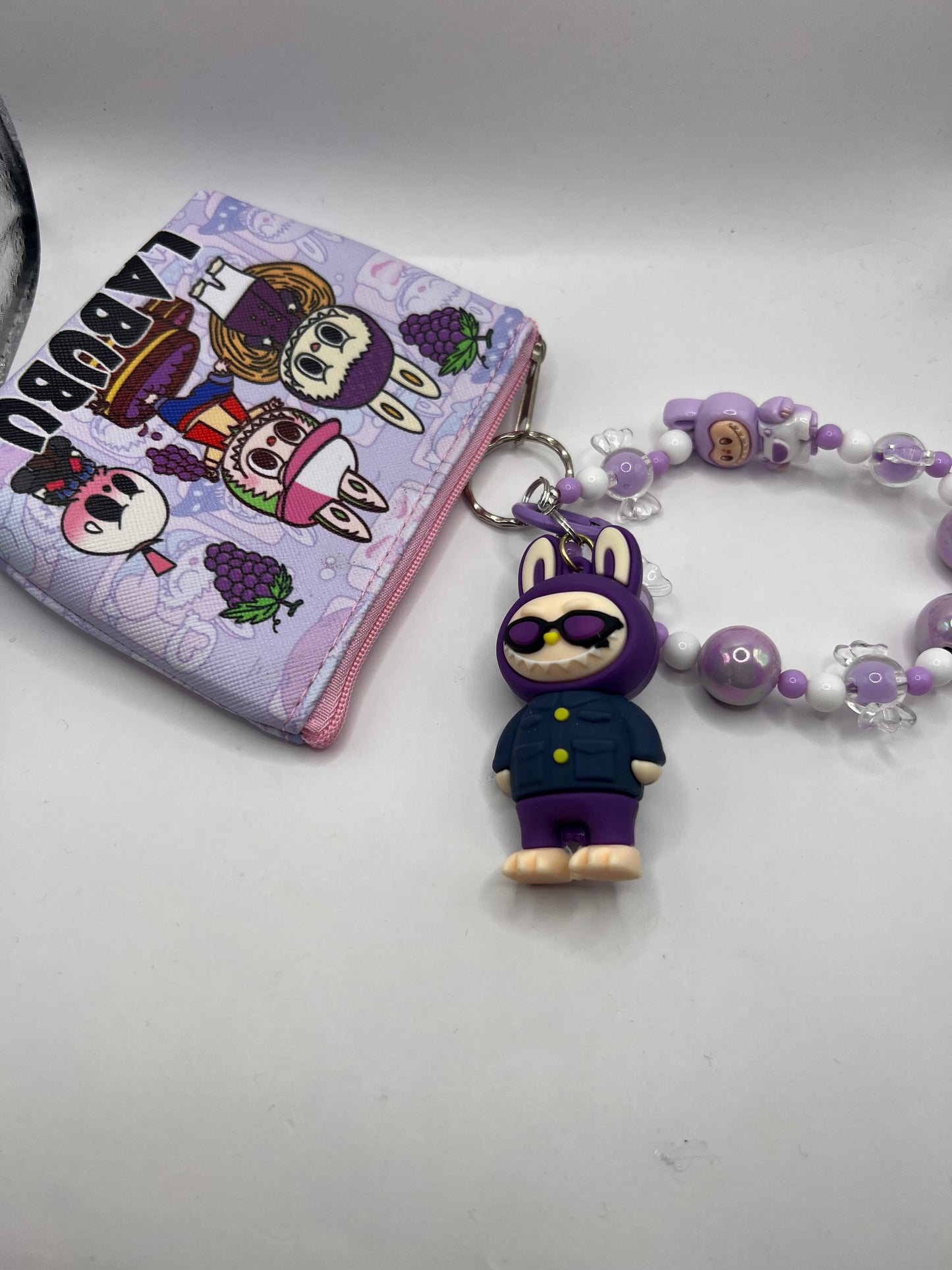 Labubu , wristlet, mini purse