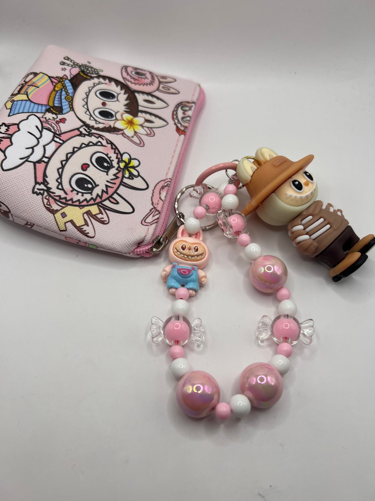 Labubu , wristlet, mini purse