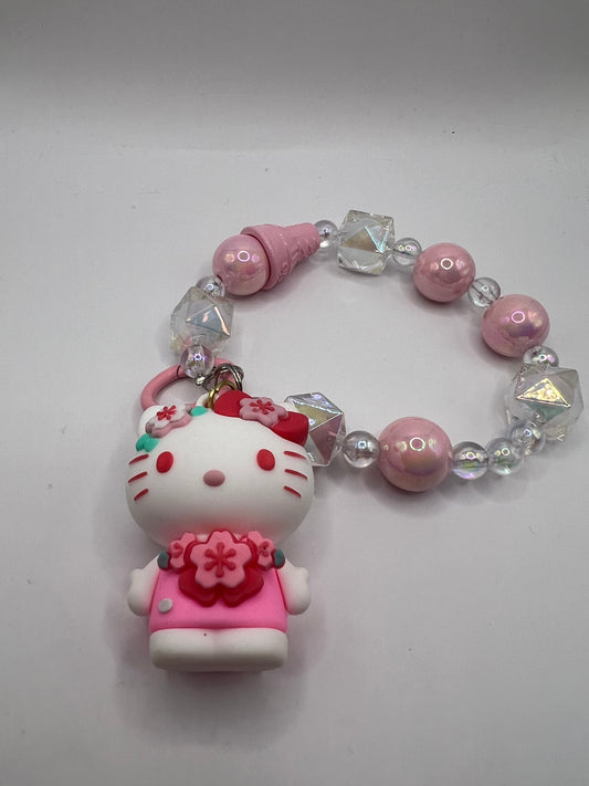 Can be used for either phone charm or purse charm or a keychain
