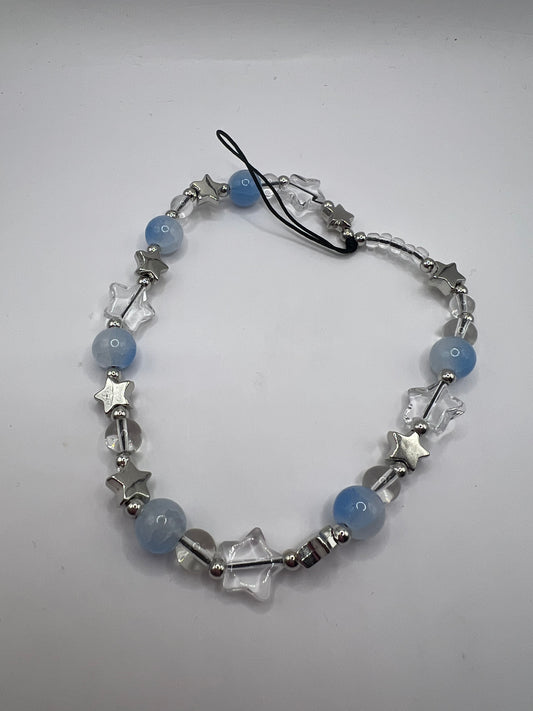 Beaded phone charm