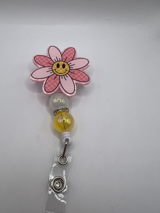 Flower Badge Reel