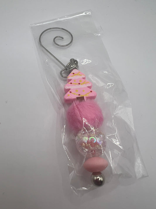 Pink tree ornament