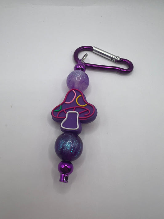 Mushroom keychain