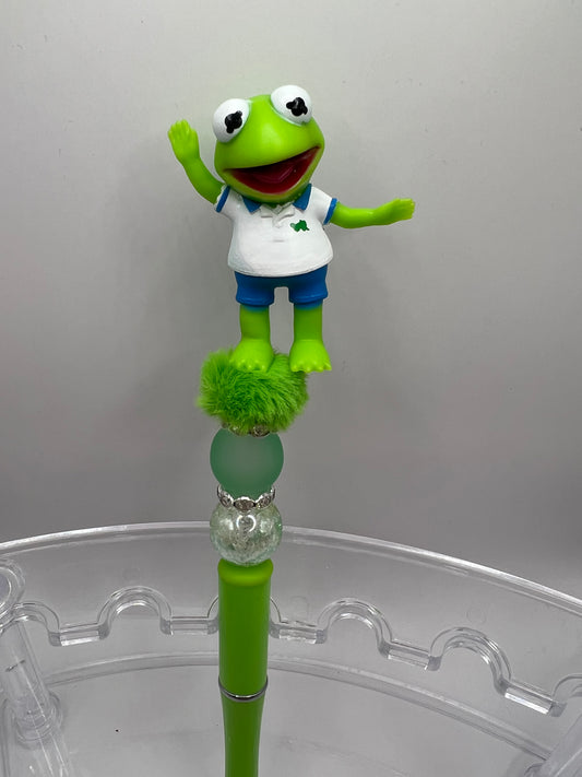 Kermit  beaded pen