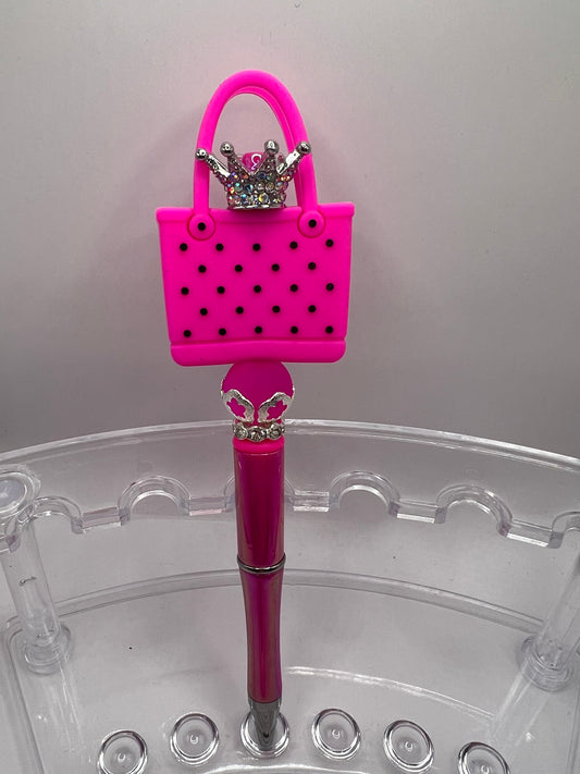 Bag beaded pen
