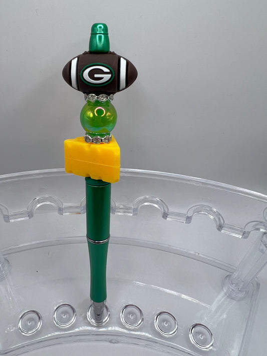 Football Green Bay Packers  Beaded Pen
