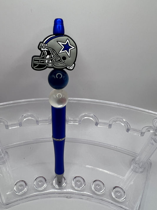 Football Cowboys Beaded Pen