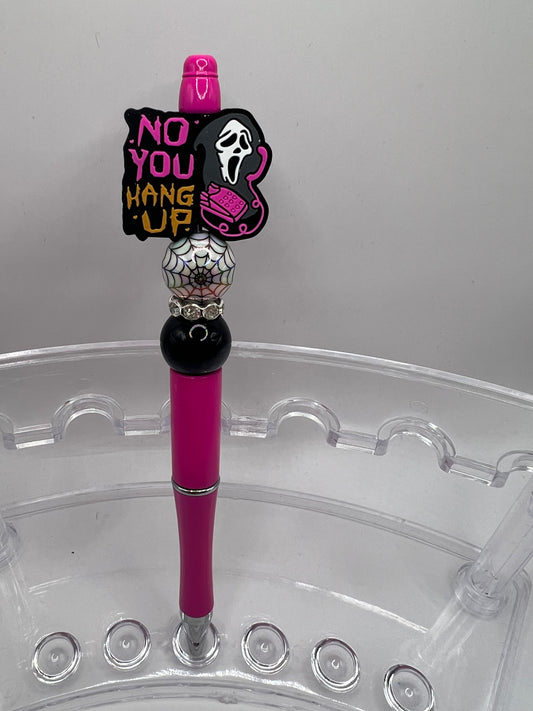 Halloween no you hang up Beaded Pen