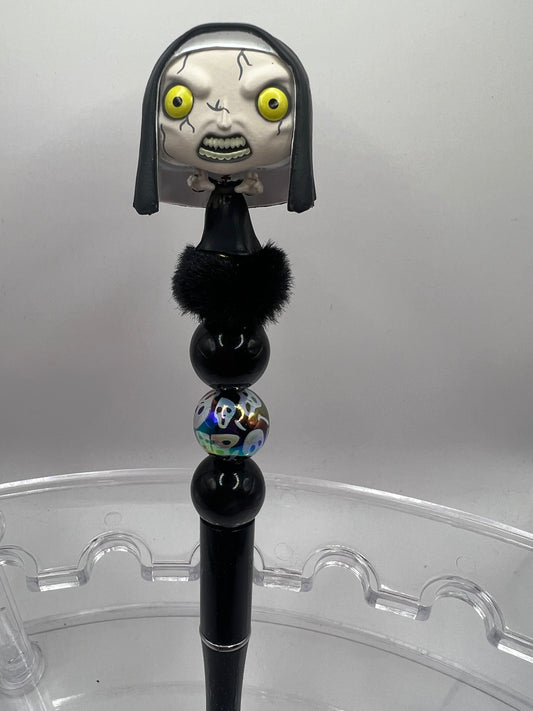 The Nun  beaded pen – Halloween