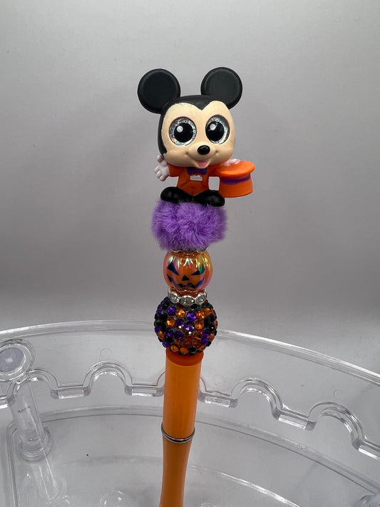 Mickey Mouse beaded pen – Halloween