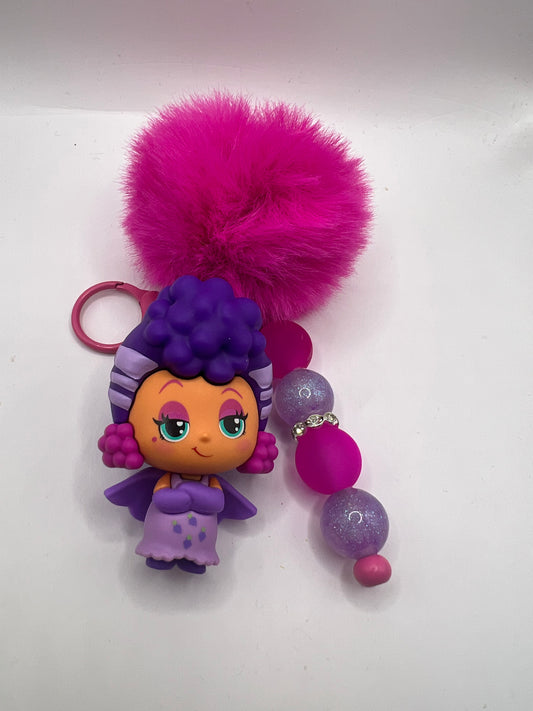 Cheebee sour grapes keychain
