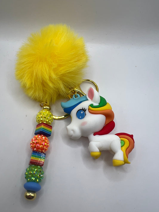 Rainbow bright starlight keychain