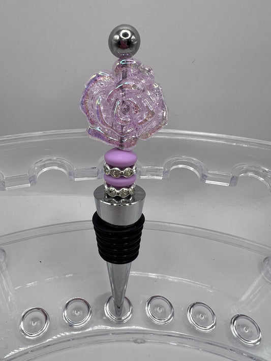 Beaded Wine topper