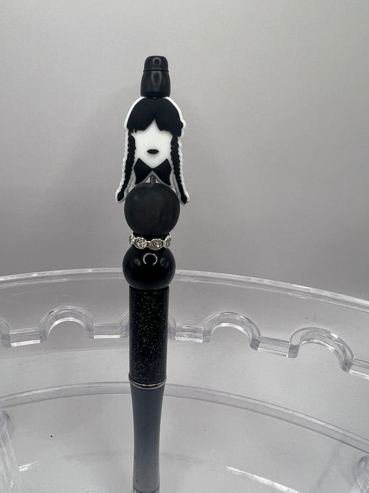 Wednesday beaded pen