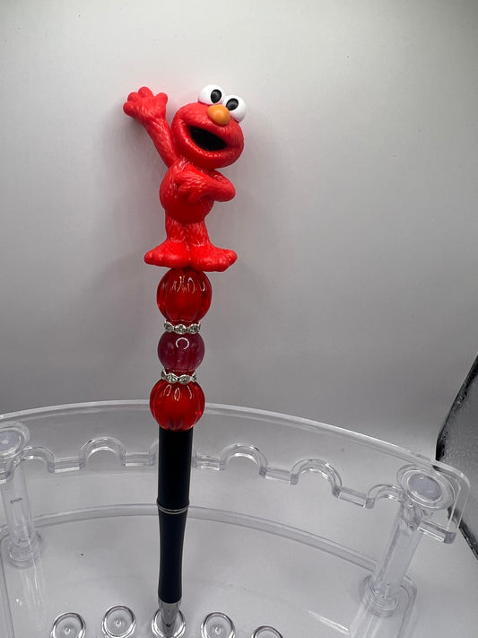 Elmo beaded pen