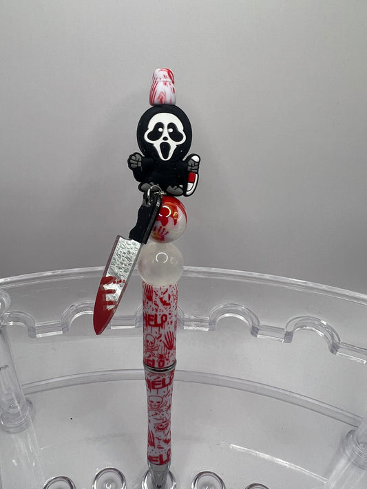 Halloween beaded pen
