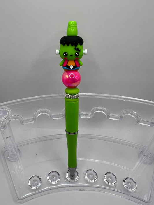 Frankenstein beaded pen