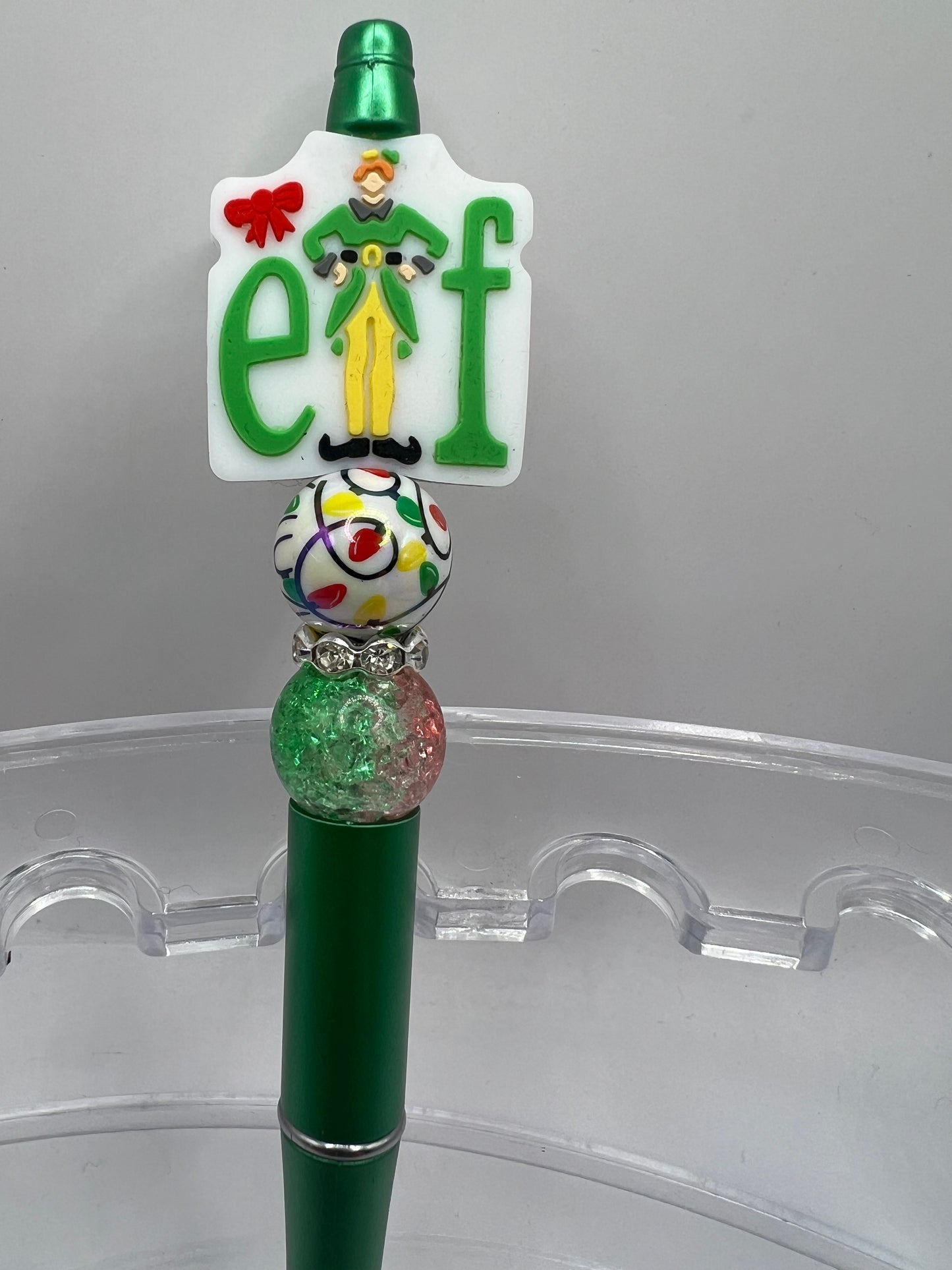 Elf Christmas pen