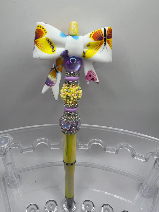 Bow Beaded Pen