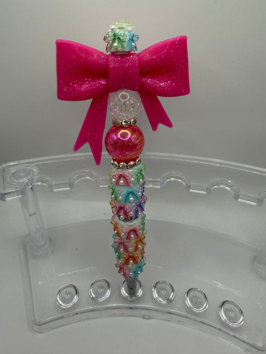 Bow Beaded Pen