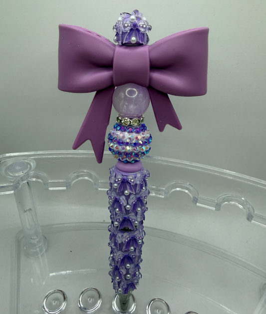 Bow Beaded Pen