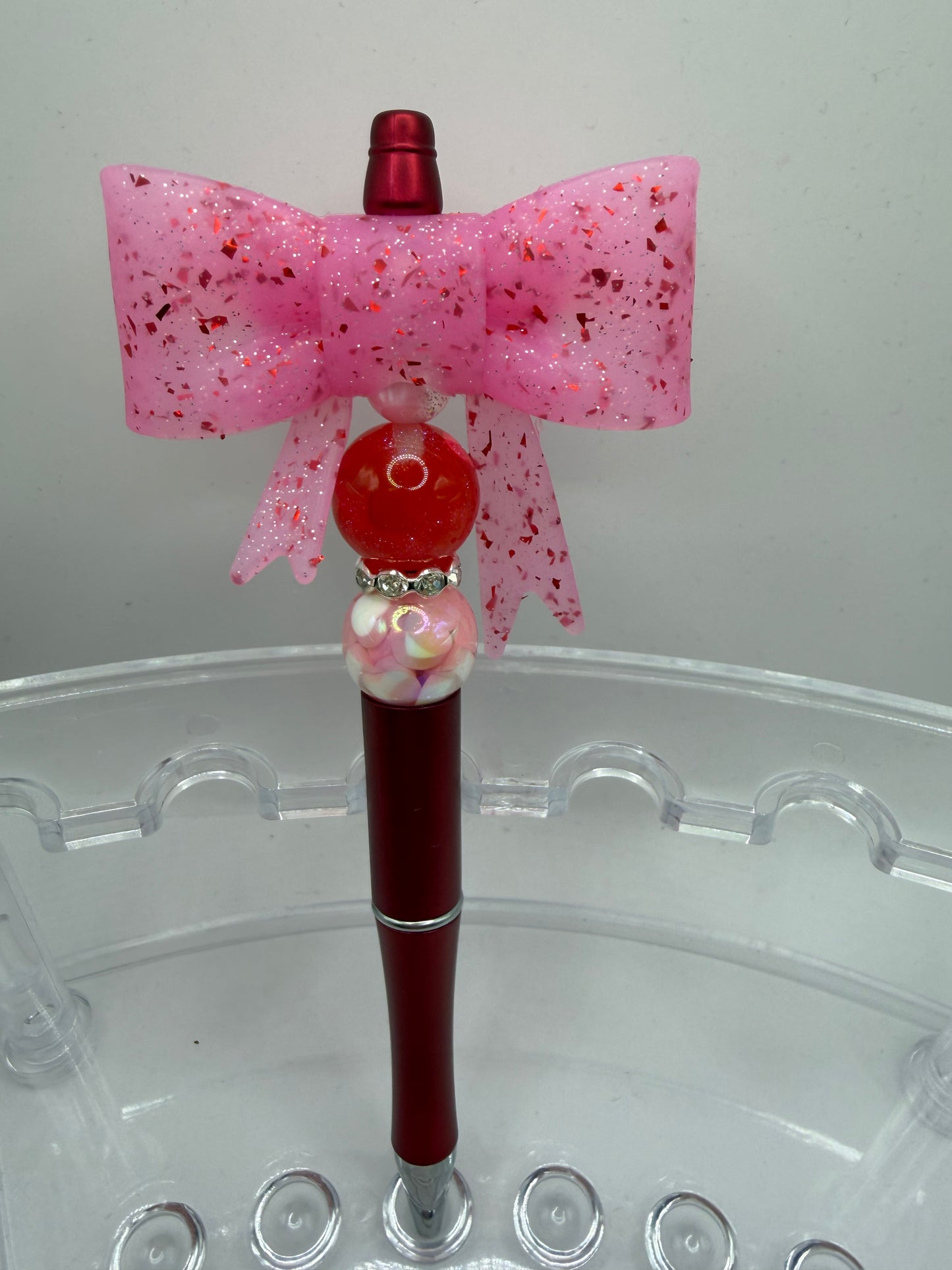 Bow  Beaded Pen