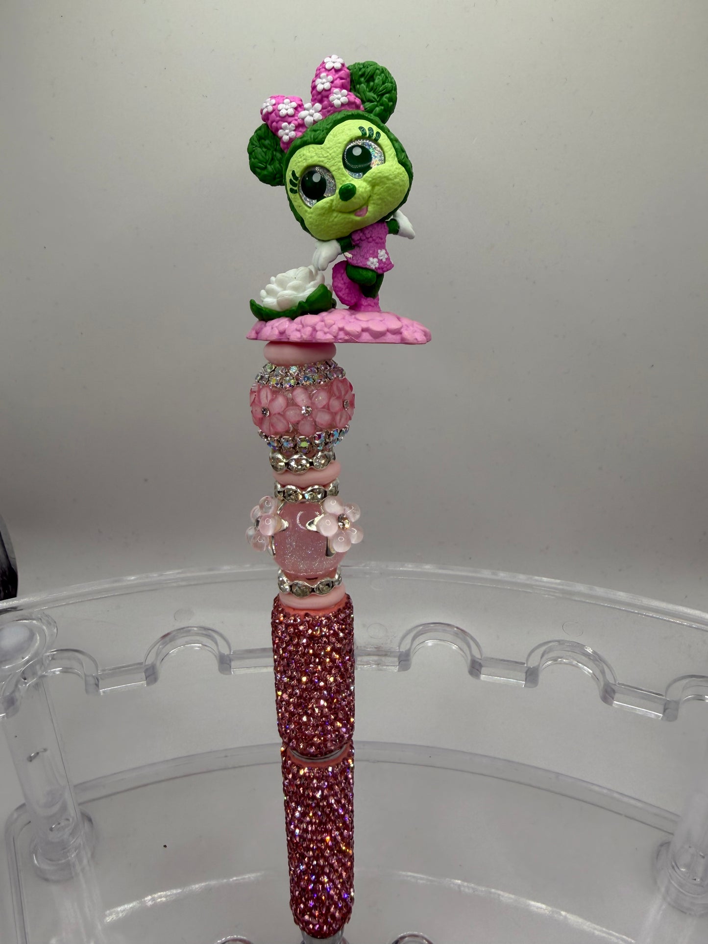 Minnie Mouse Beaded Pen