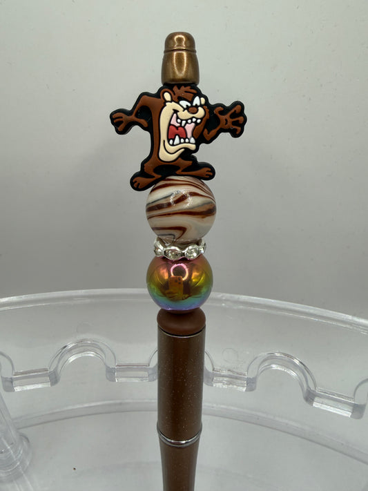 Tasmania devil Beaded Pen
