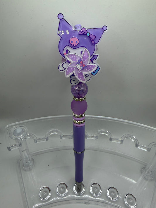 Kuromi Beaded Pen
