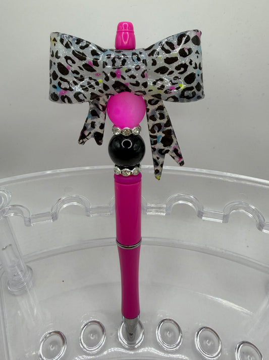 Bow  Beaded Pen