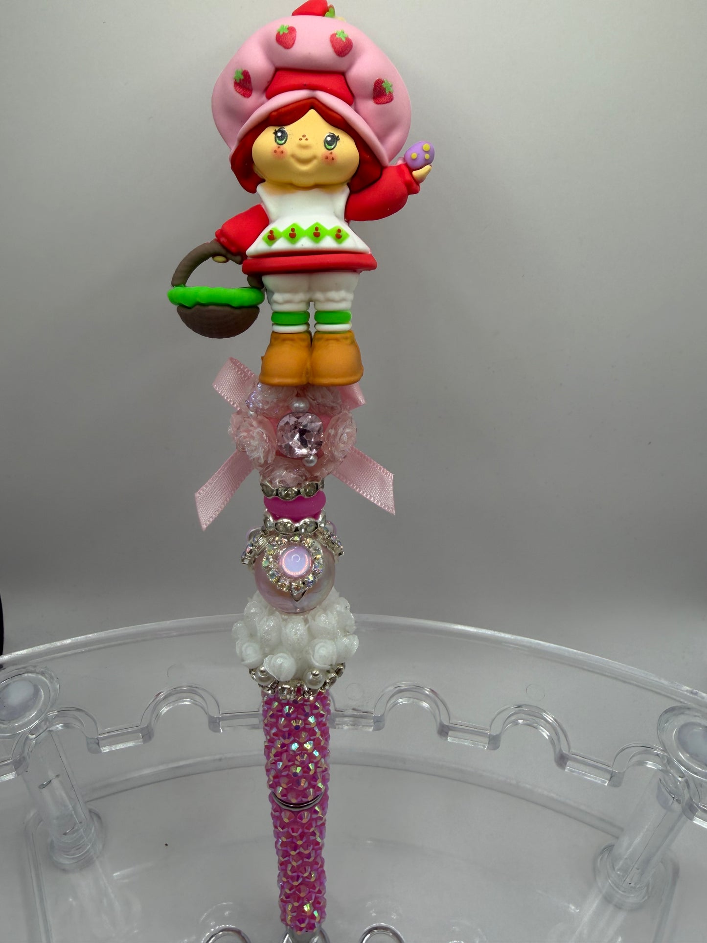 Strawberry shortcake Beaded Pen