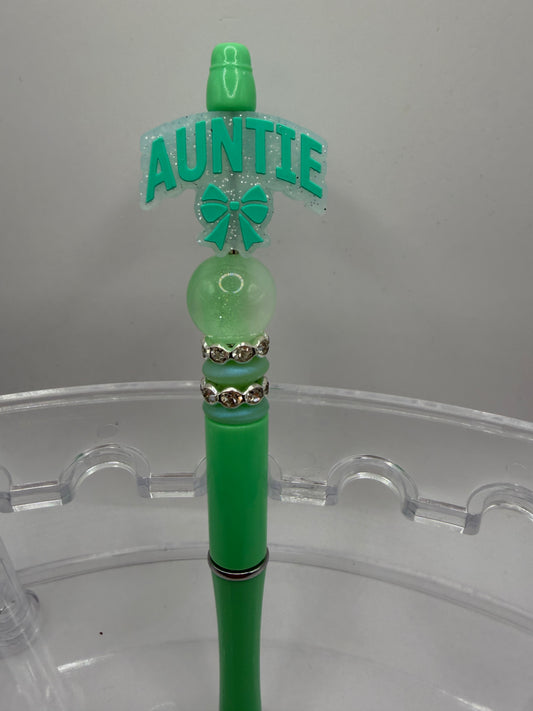 Auntie Beaded Pen