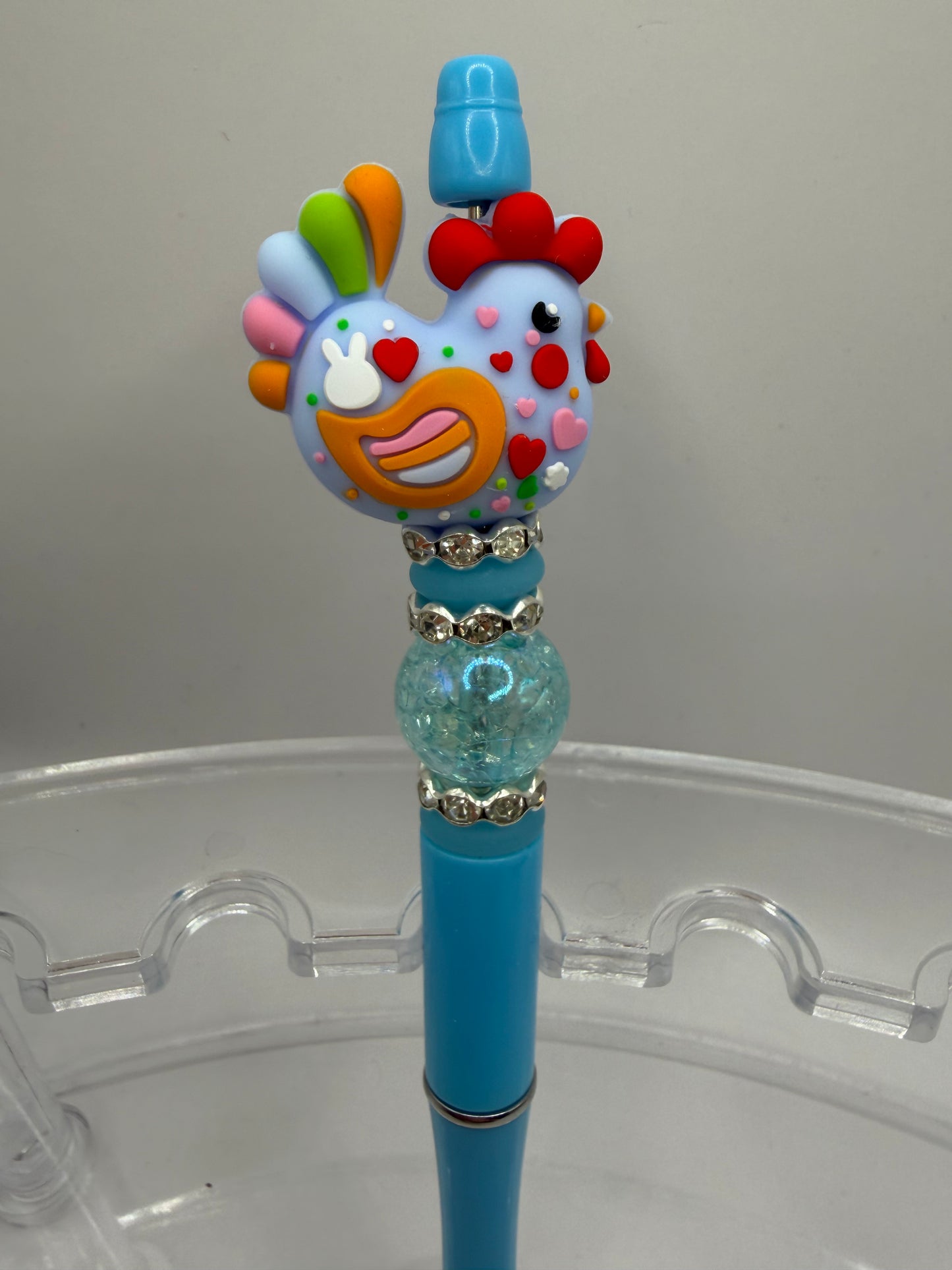 Chicken Beaded Pen
