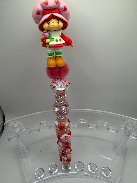 Strawberry shortcake Beaded Pen